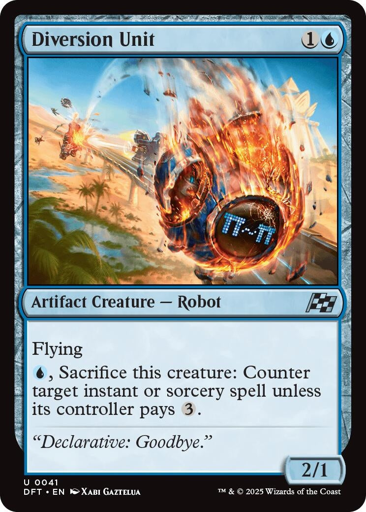 Image for Diversion Unit (41) (Aetherdrift) - Magic: The Gathering