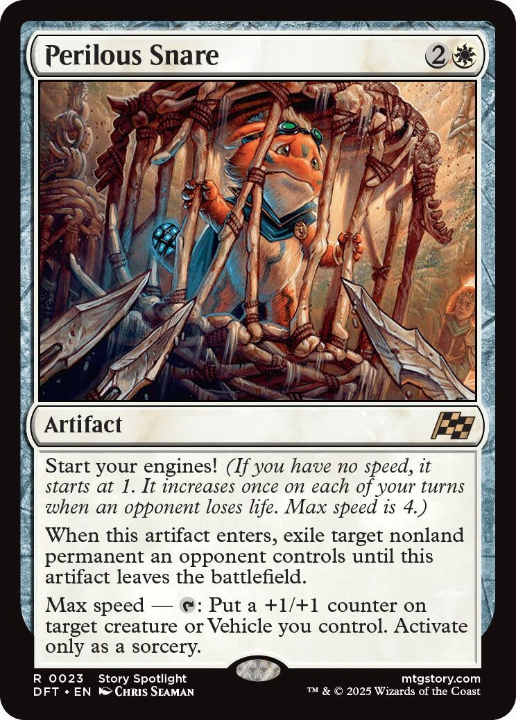 Image for Perilous Snare (23) (Aetherdrift) - Magic: The Gathering