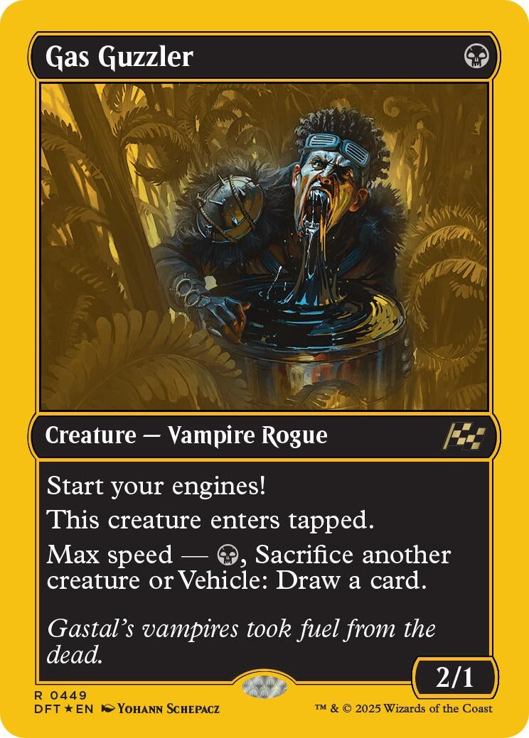 Image for Gas Guzzler (First-Place Foil) (449) (Aetherdrift) - Magic: The Gathering