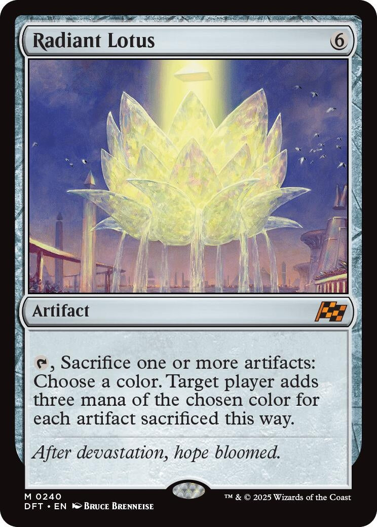 Image for Radiant Lotus (240) (Aetherdrift) - Magic: The Gathering