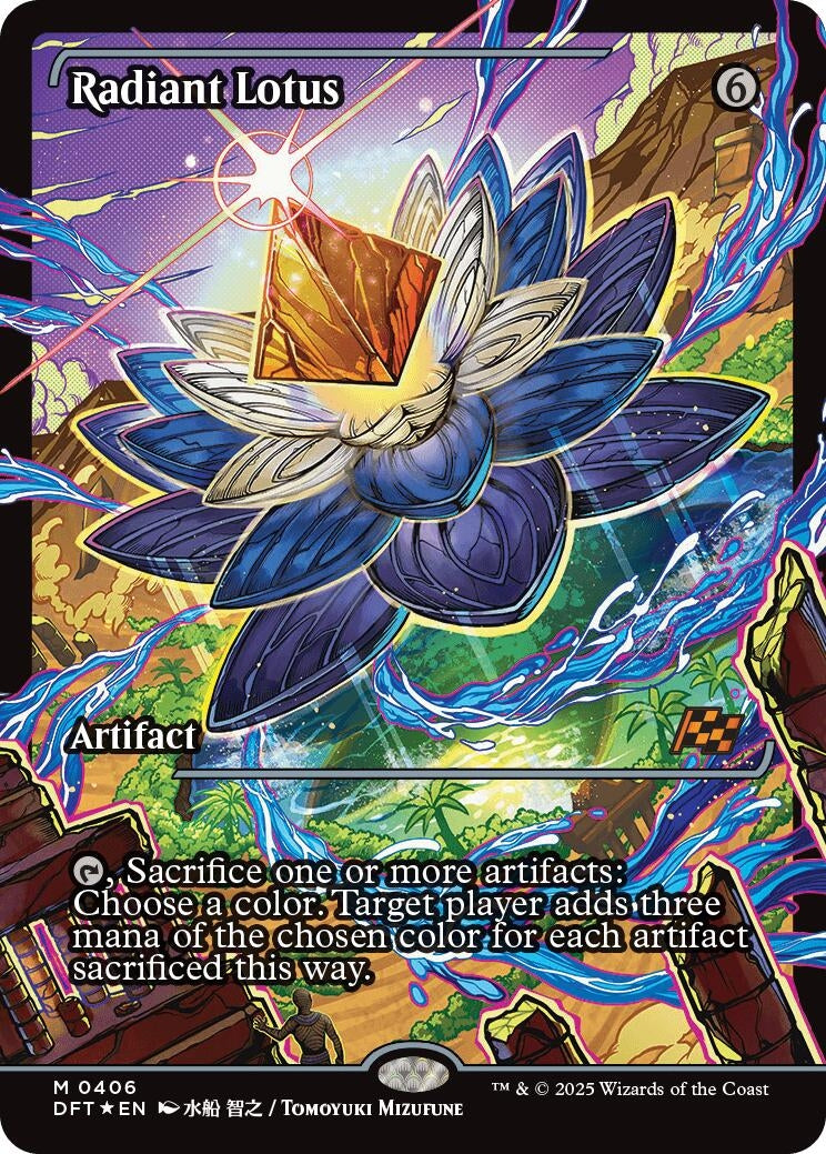 Image for Radiant Lotus (Showcase) (406) (Aetherdrift) - Magic: The Gathering