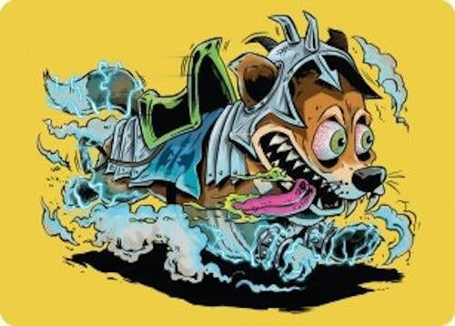 Image for District Mascot Art Card (50/54) (50) (Art Series: Aetherdrift) - Magic: The Gathering