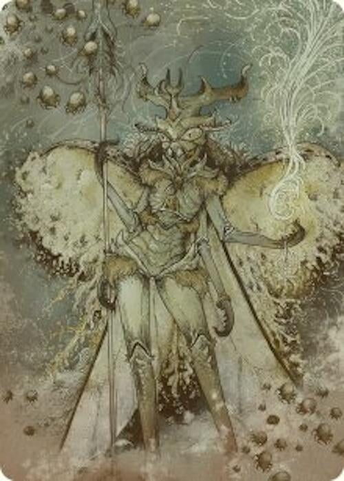 Image for Aatchik, Emerald Radian Art Card (6/54) (6) (Art Series: Aetherdrift) - Magic: The Gathering