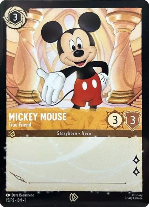Image for Mickey Mouse - True Friend (15) (Disney Lorcana Promo Cards) - Disney Lorcana