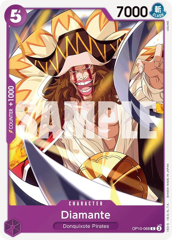 Image for Diamante (OP10-068) (Royal Blood) - One Piece Card Game