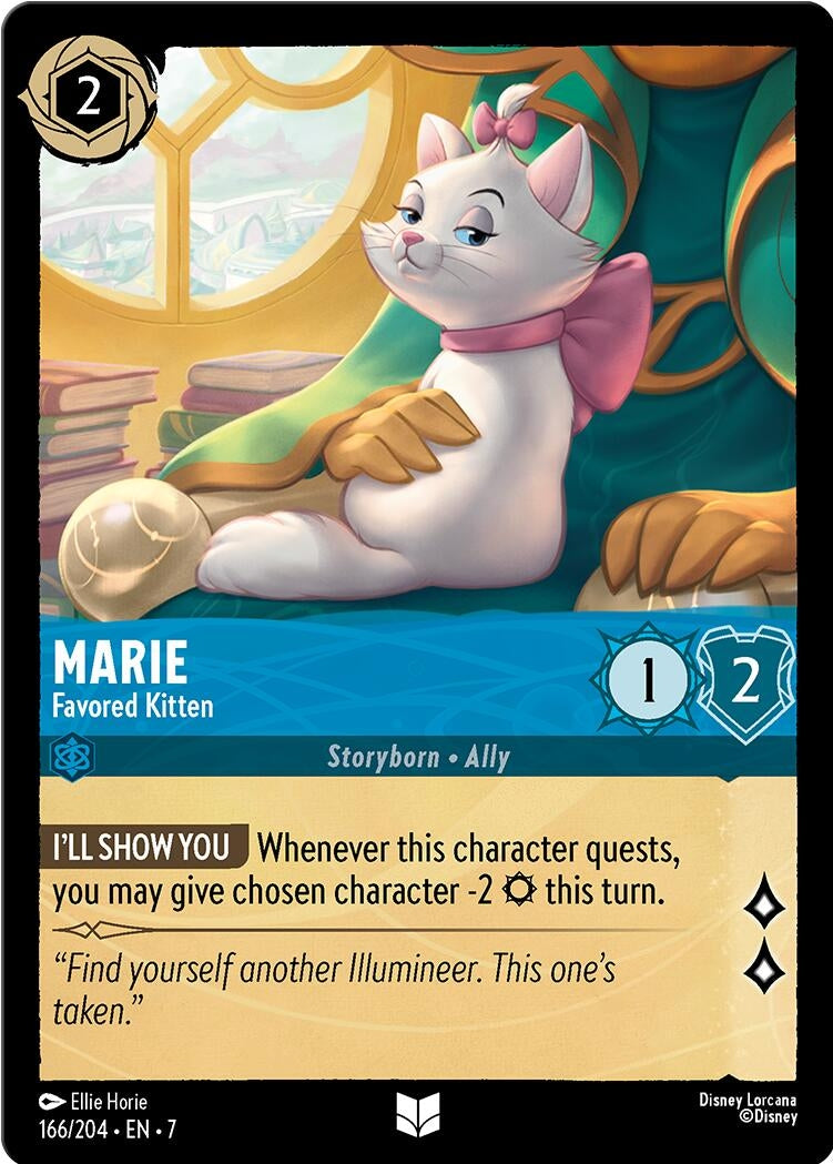 Image for Marie - Favored Kitten (166/204) (Archazia's Island) - Disney Lorcana