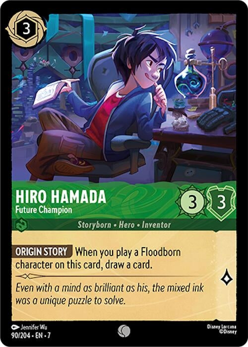 Image for Hiro Hamada - Future Champion (90/204) (Archazia's Island) - Disney Lorcana