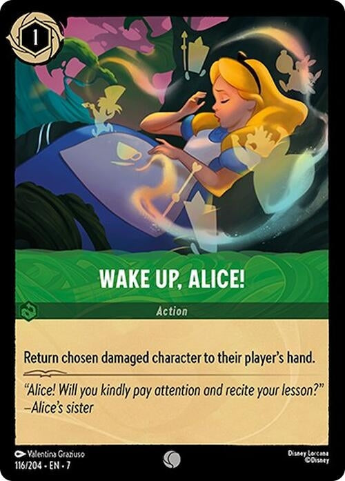 Image for Wake Up, Alice! (116/204) (Archazia's Island) - Disney Lorcana