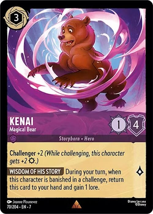 Image for Kenai - Magical Bear (70/204) (Archazia's Island) - Disney Lorcana