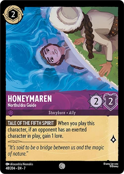Image for Honeymaren - Northuldra Guide (48/204) (Archazia's Island) - Disney Lorcana