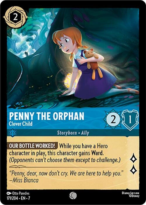 Image for Penny the Orphan - Clever Child (171/204) (Archazia's Island) - Disney Lorcana
