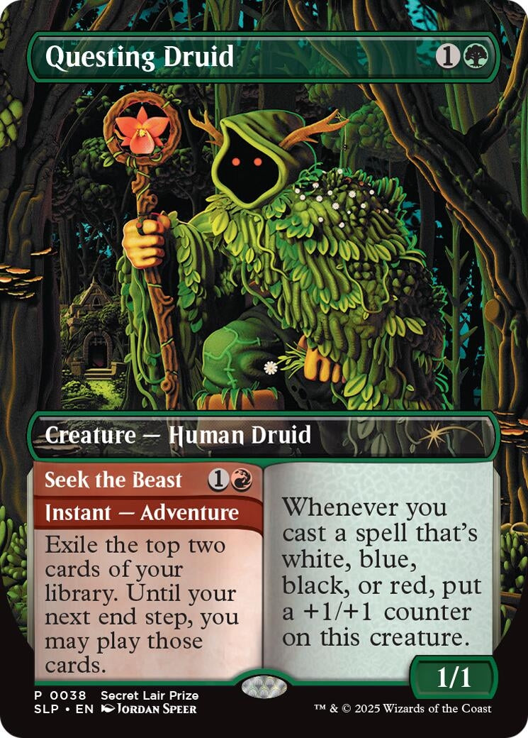 Image for Questing Druid (38) (Secret Lair Showdown) - Magic: The Gathering