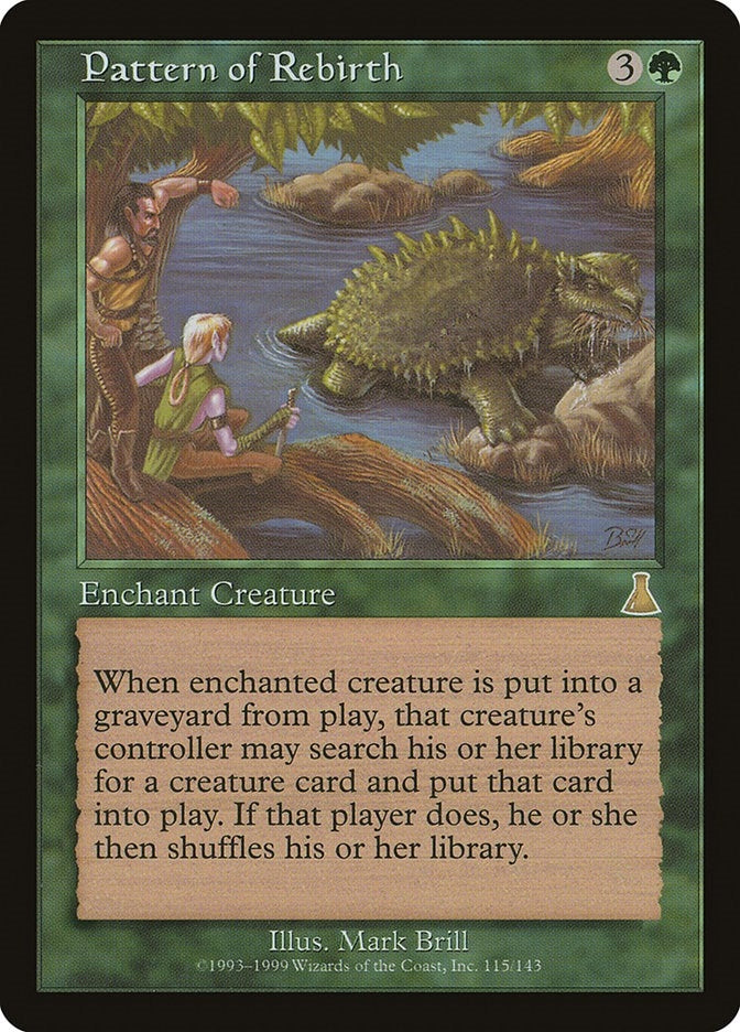 Image for Pattern of Rebirth (115) (Urza's Destiny) - Magic: The Gathering