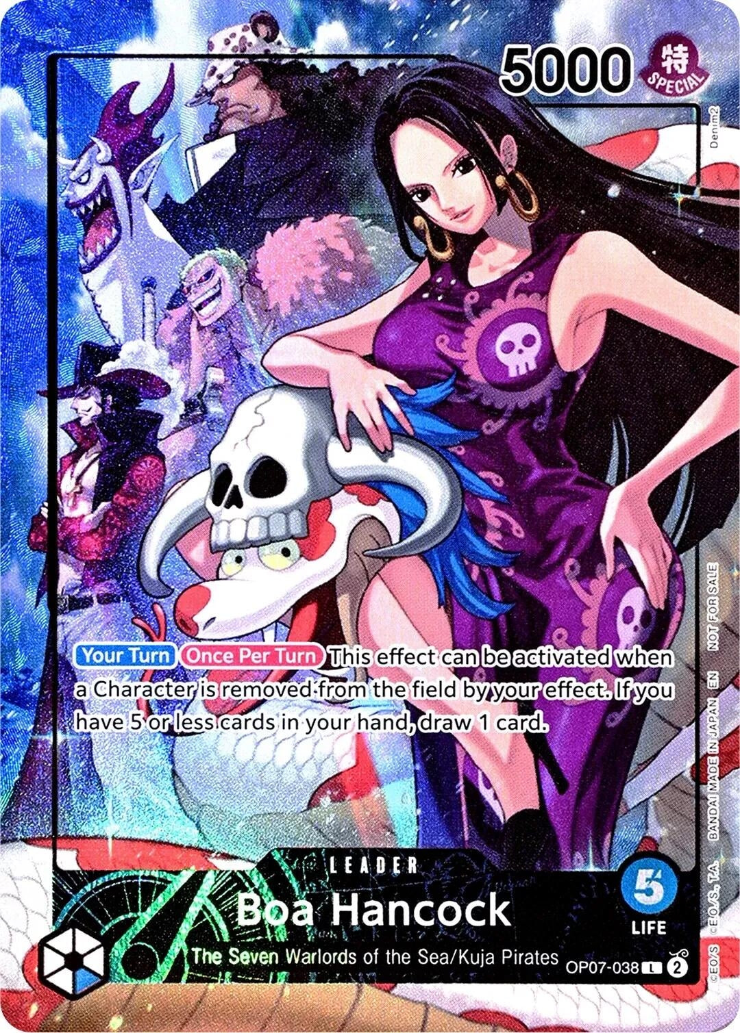 Image for Boa Hancock (2025 PSA Magazine Promo) (OP07-038) (One Piece Promotion Cards) - One Piece Card Game