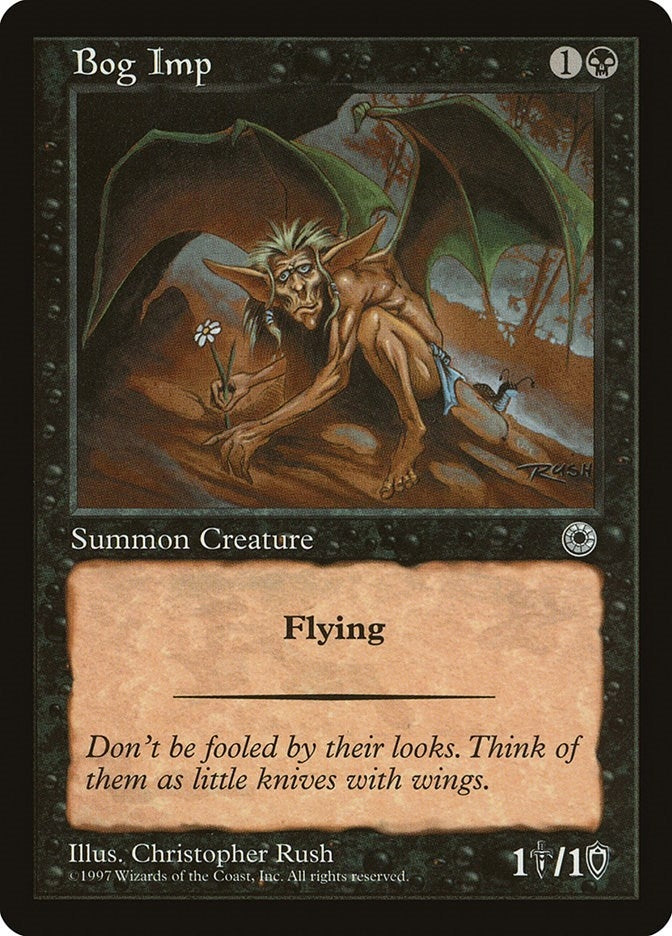 Image for Bog Imp (Portal) - Magic: The Gathering
