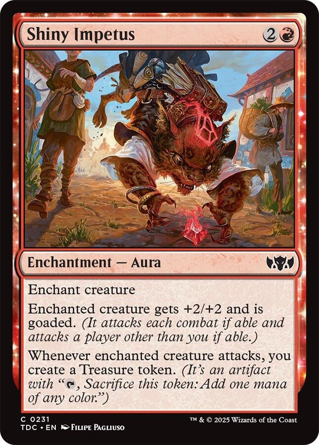 Image for Shiny Impetus (231) (Commander: Tarkir: Dragonstorm) - Magic: The Gathering