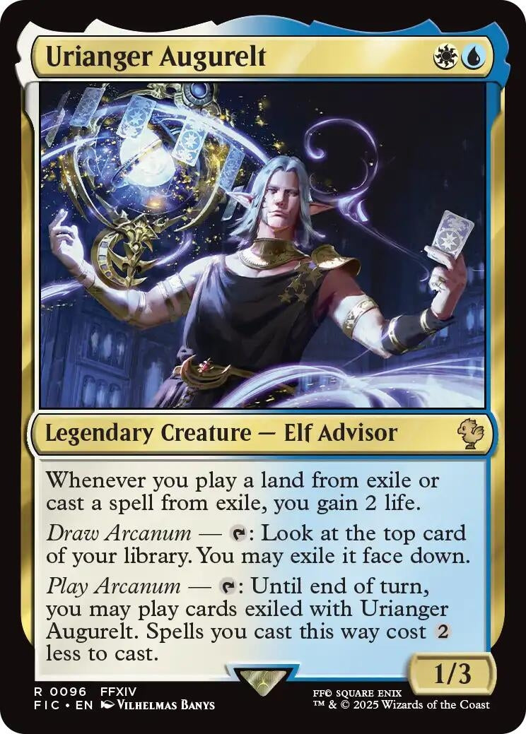 Image for Urianger Augurelt (96) (Commander: FINAL FANTASY) - Magic: The Gathering