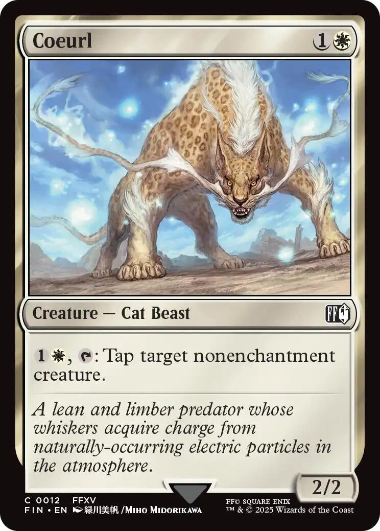 Image for Coeurl (12) (FINAL FANTASY) - Magic: The Gathering
