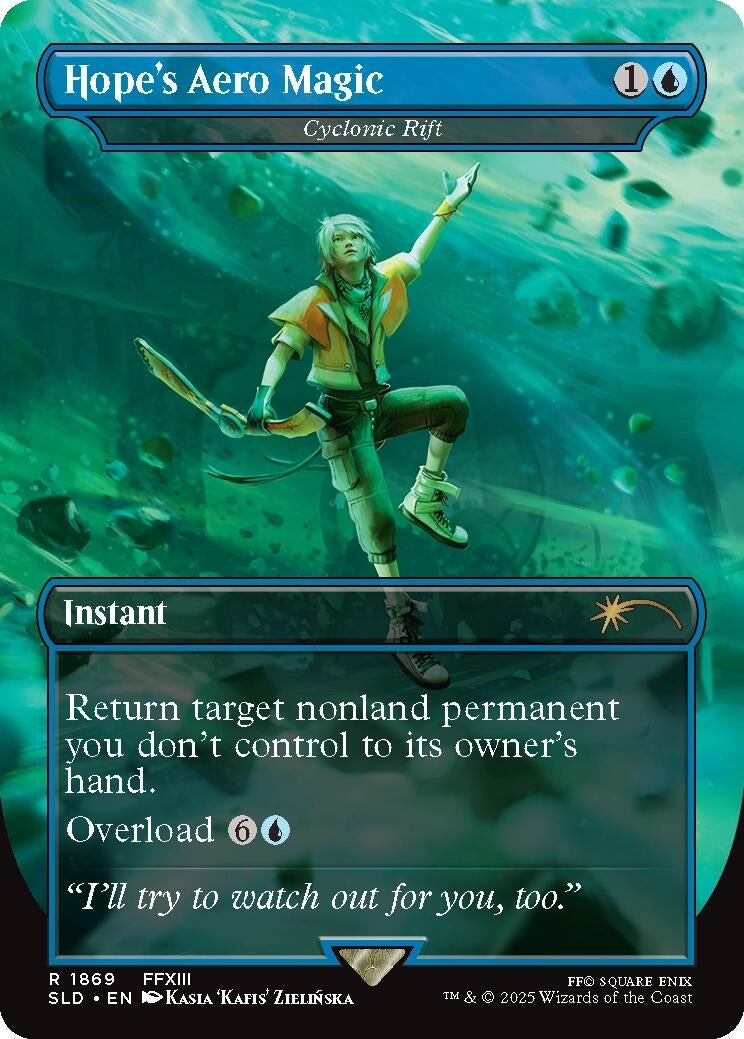 Image for Hope's Aero Magic - Cyclonic Rift (1869) (Secret Lair Drop Series) - Magic: The Gathering