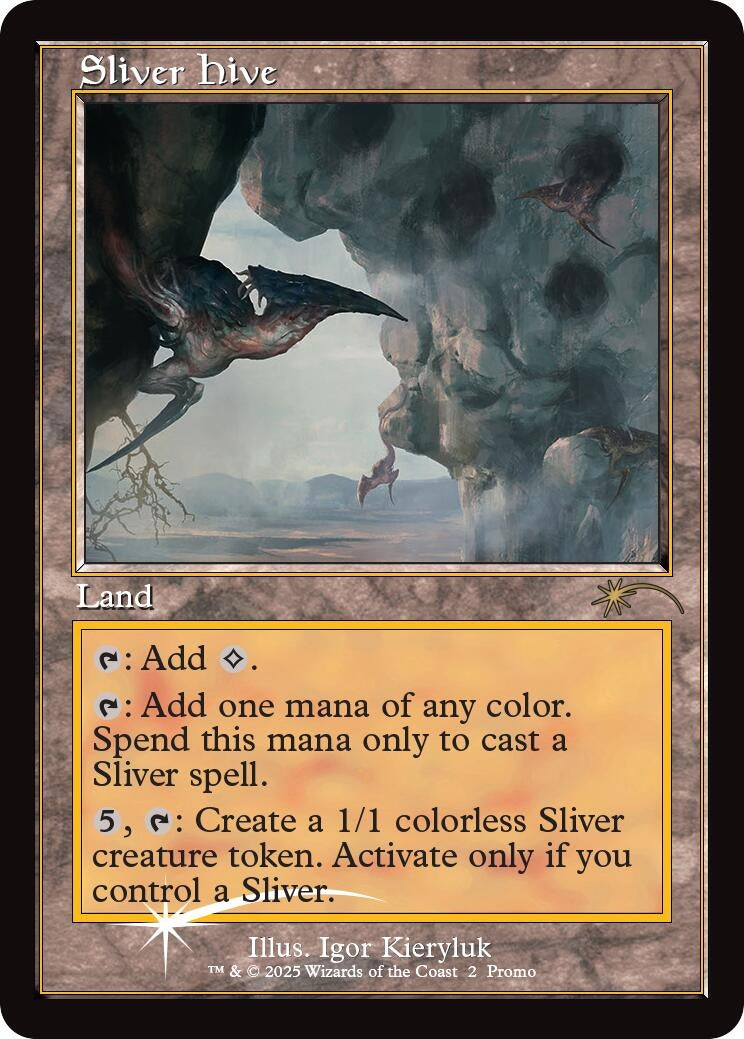 Image for Sliver Hive (Retro Frame) (2) (MagicFest Cards) - Magic: The Gathering