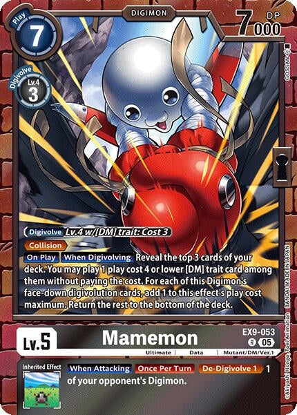 Image for Mamemon (EX9-053 R) (Versus Monsters) - Digimon Card Game