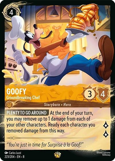 Image for Goofy - Groundbreaking Chef (223/204) (223/204) (Illumineer's Quest: Palace Heist) - Disney Lorcana