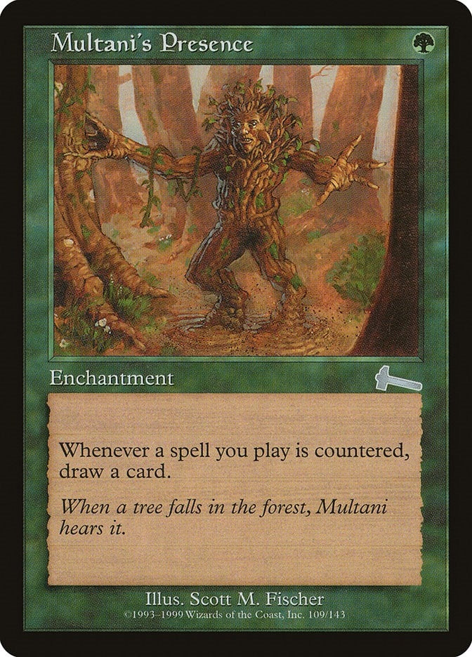 Image for Multani's Presence (109) (Urza's Legacy) - Magic: The Gathering