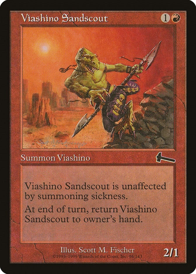 Image for Viashino Sandscout (96) (Urza's Legacy) - Magic: The Gathering