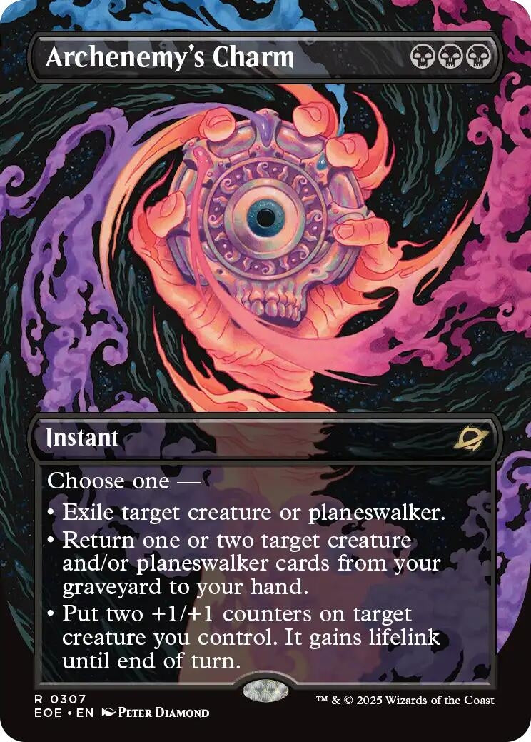 Image for Archenemy's Charm (Borderless) (307) (Edge of Eternities) - Magic: The Gathering