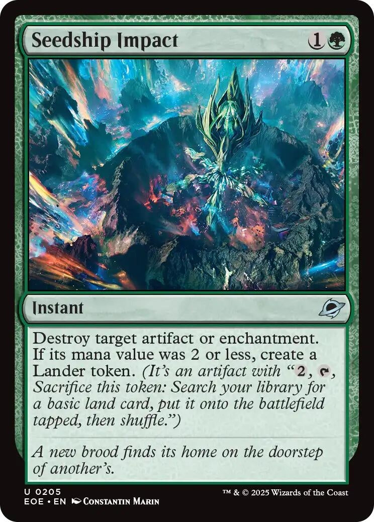 Image for Seedship Impact (205) (Edge of Eternities) - Magic: The Gathering