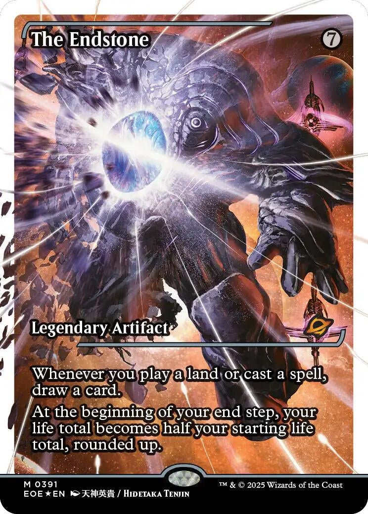 Image for The Endstone (Showcase) (Fracture Foil) (391) (Edge of Eternities) - Magic: The Gathering