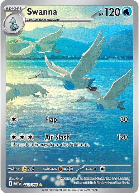 Image for Swanna (110/086) (SV: White Flare) - Pokemon