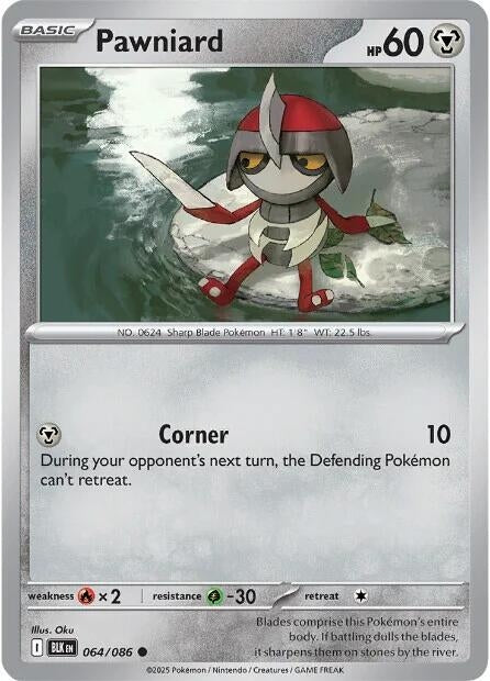 Image for Pawniard (064/086) (SV: Black Bolt) - Pokemon