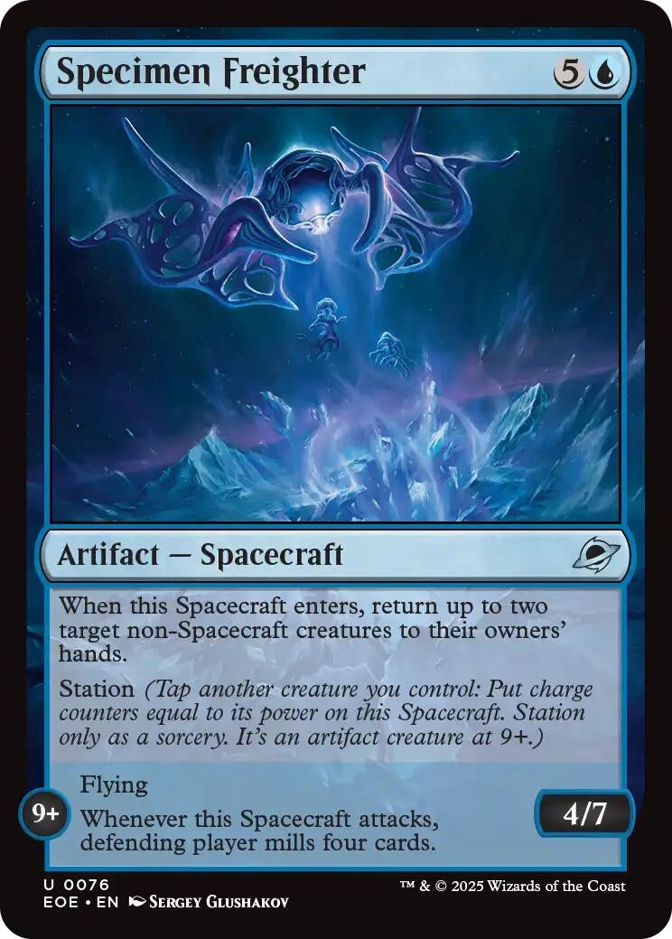 Image for Specimen Freighter (76) (Edge of Eternities) - Magic: The Gathering
