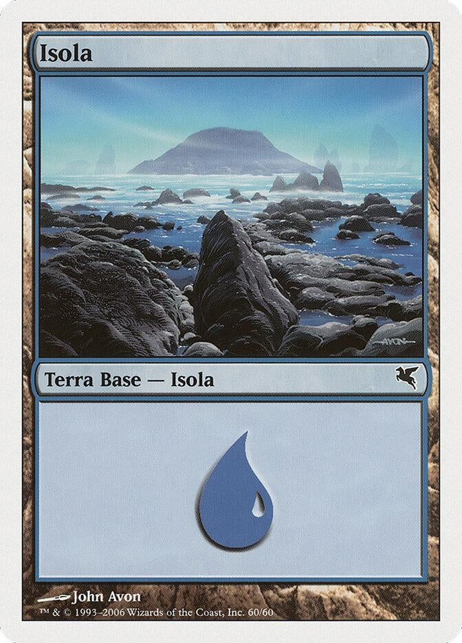 Image for Island (Italian) - "Isola" (G60) (G60) (Magic Encyclopedia 2005 (Salvat/Hachette)) - Magic: The Gathering