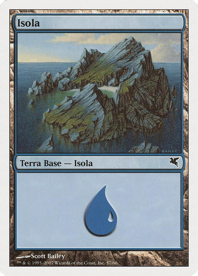 Image for Island (Italian) - "Isola" (E57) (E57) (Magic Encyclopedia 2005 (Salvat/Hachette)) - Magic: The Gathering