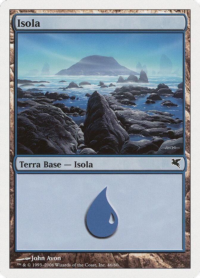 Image for Island (Italian) - "Isola" (H46) (H46) (Magic Encyclopedia 2005 (Salvat/Hachette)) - Magic: The Gathering