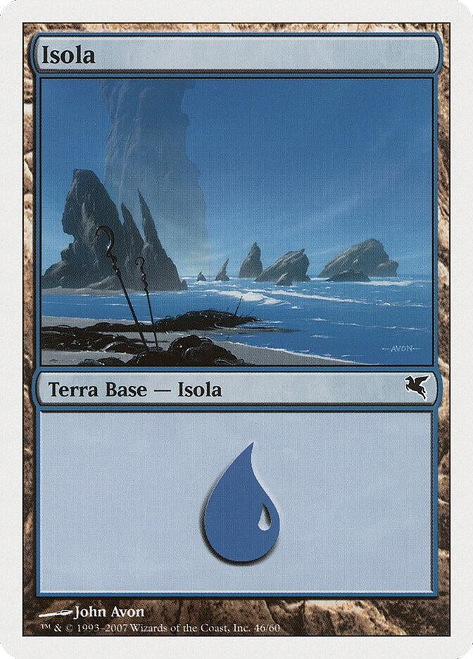 Image for Island (Italian) - "Isola" (E46) (E46) (Magic Encyclopedia 2005 (Salvat/Hachette)) - Magic: The Gathering