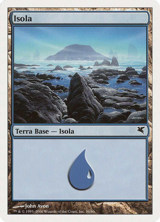 Image for Island (Italian) - "Isola" (G36) (G36) (Magic Encyclopedia 2005 (Salvat/Hachette)) - Magic: The Gathering