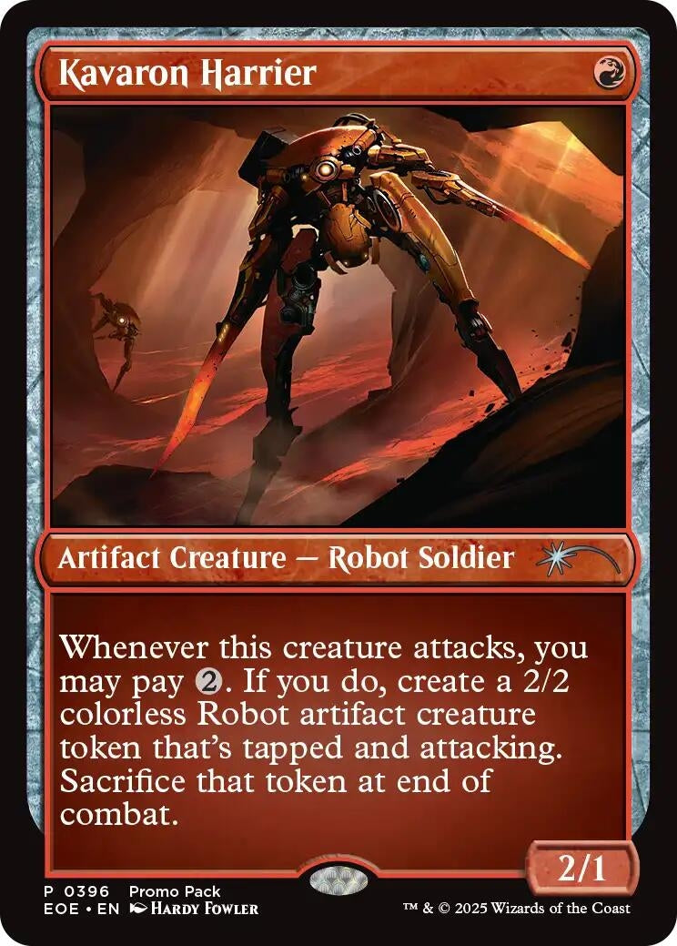 Image for Kavaron Harrier (396) (Promo Pack: Edge of Eternities) - Magic: The Gathering