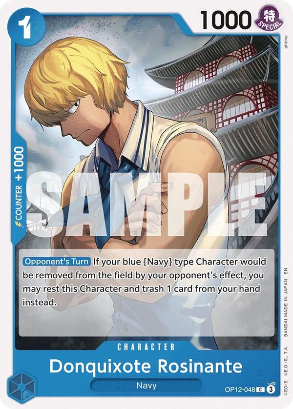 Image for Donquixote Rosinante (048) (OP12-048) (Legacy of the Master) - One Piece Card Game