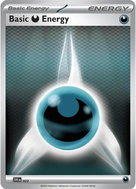 Basic Darkness Energy - 023 (023) (SVE: Scarlet & Violet Energies)
