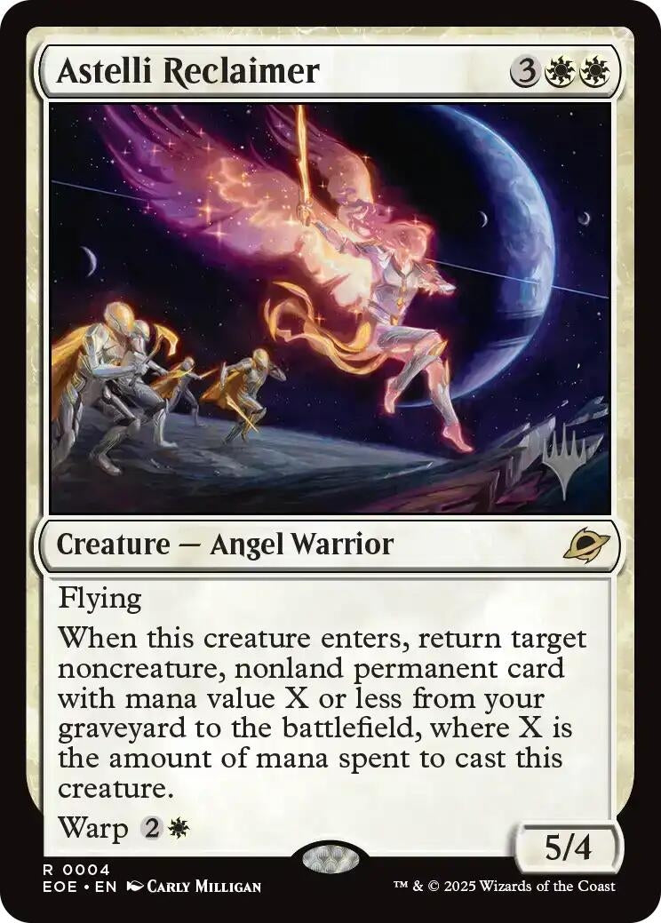 Image for Astelli Reclaimer (4) (Promo Pack: Edge of Eternities) - Magic: The Gathering