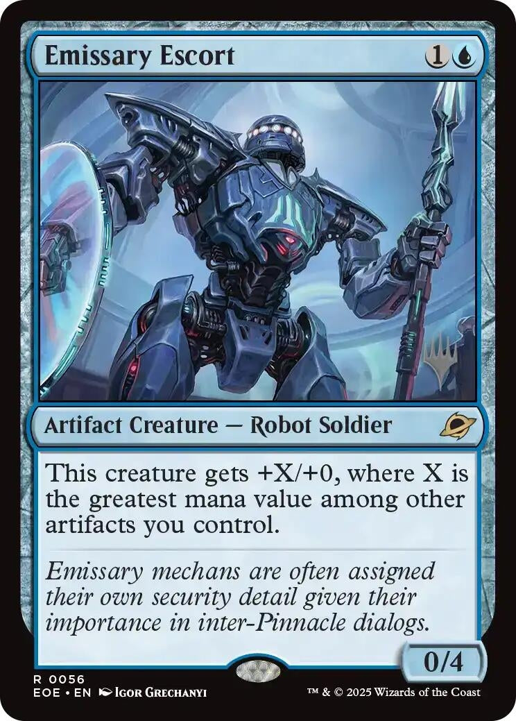 Image for Emissary Escort (56) (Promo Pack: Edge of Eternities) - Magic: The Gathering