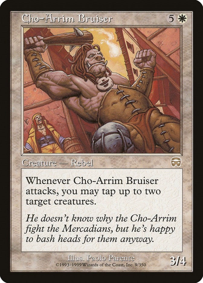 Image for Cho-Arrim Bruiser (9) (Mercadian Masques) - Magic: The Gathering