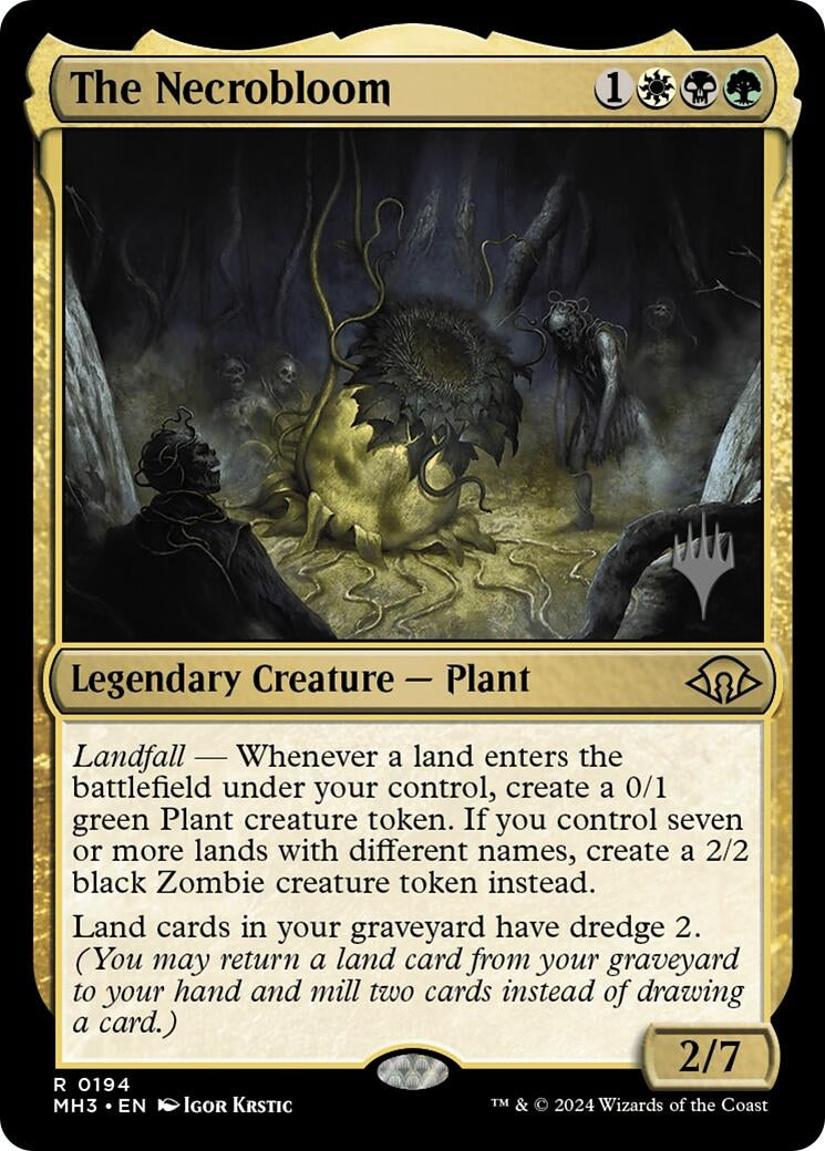 Image for The Necrobloom (194) (Promo Pack: Edge of Eternities) - Magic: The Gathering