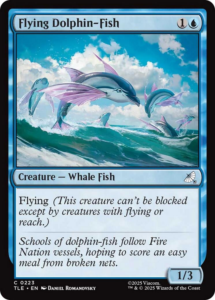 Image for Flying Dolphin-Fish (223) (Avatar: The Last Airbender: Eternal-Legal) - Magic: The Gathering