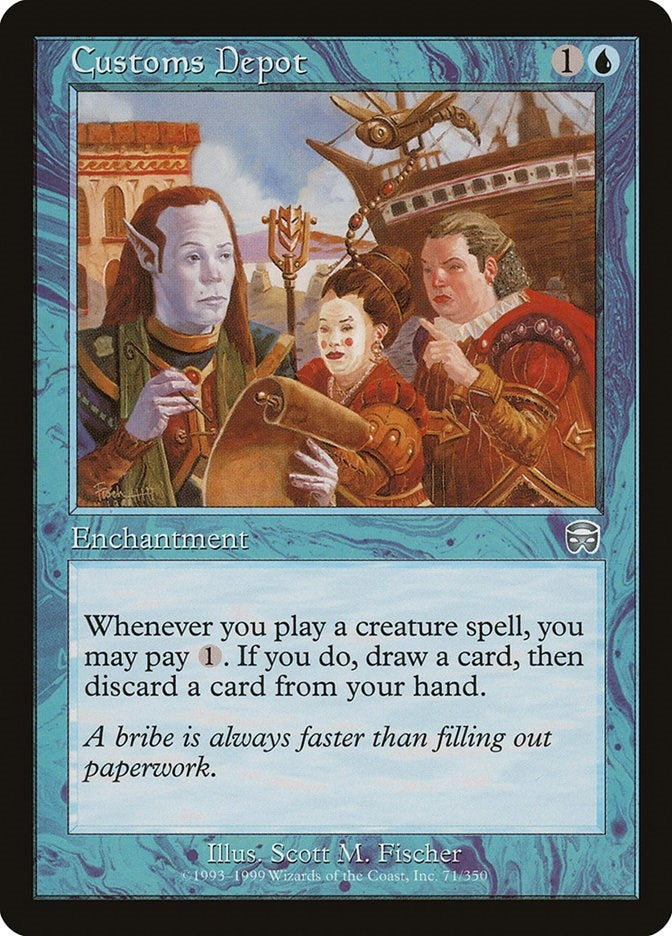 Image for Customs Depot (71) (Mercadian Masques) - Magic: The Gathering