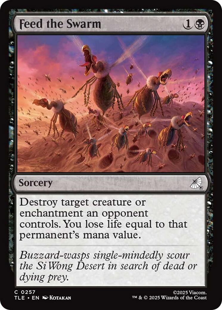 Image for Feed the Swarm (257) (Avatar: The Last Airbender: Eternal-Legal) - Magic: The Gathering