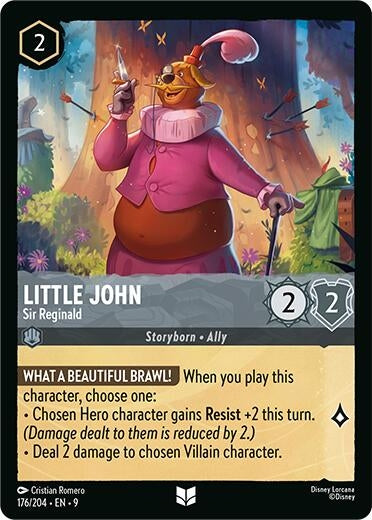 Image for Little John - Sir Reginald (176/204) (Fabled) - Disney Lorcana
